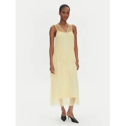 Zdjęcie TWINSET Sukienka letnia 251TP2511 Beżowy Regular Fit