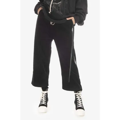 Zdjęcie Rick Owens spodnie sztruksowe medium waist DS02B4323.VS.BLACK-Black
