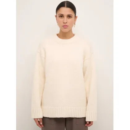 Zdjęcie Karen by Simonsen Sweter Karinakb 10104559 Écru Relaxed Fit