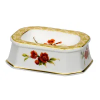 Zdjęcie Porcelanowa solniczka Jose Manuel z przedstawieniem kwiatów - Vista Alegre