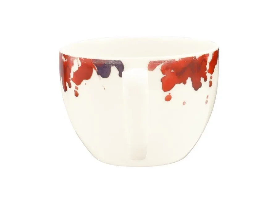 obrazek 3 Stylowa porcelanowa filiżanka do espresso zdobiona motywem kwiatu geranium – Tettau
