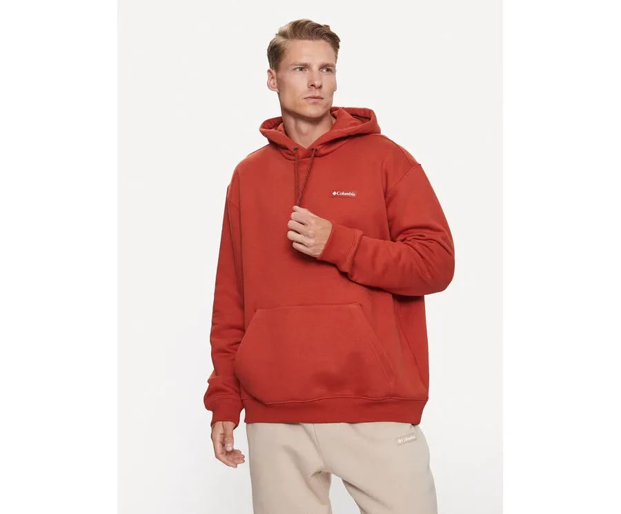 obrazek 1 Columbia Bluza Marble Canyon™ Heavyweight Fleece Hoodie Pomarańczowy Regular Fit