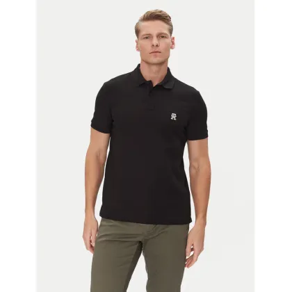Zdjęcie Tommy Hilfiger Polo MW0MW33167 Czarny Regular Fit