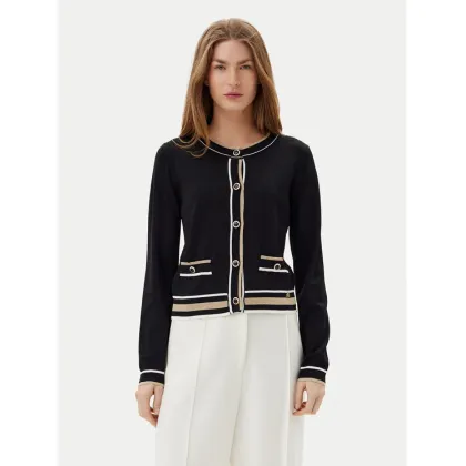 Zdjęcie ARTIGLI Kardigan ACMA001909 Czarny Regular Fit