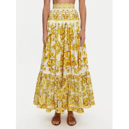 Zdjęcie Dolce&Gabbana Spódnica maxi F4CX0T HH5A5 Żółty Regular Fit