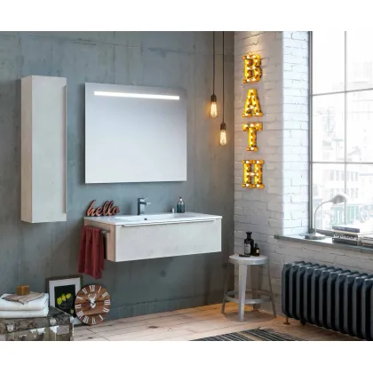 Picture Fashionable equipment for a small bathroom - Proteo Arredo Bagno