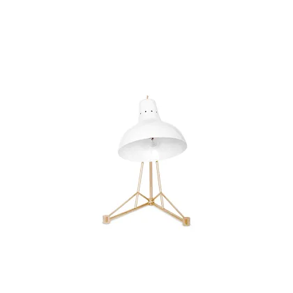 Zdjęcie Biała loftowa lampka do pokoju dziecięcego