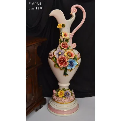 Picture Decorative amphora made of ceramics