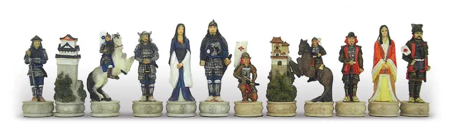 obrazek 1 Komplet szachów Samurajowie