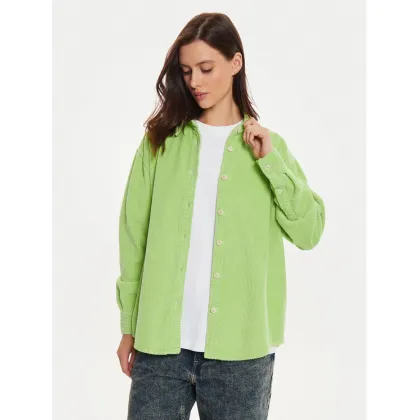 Zdjęcie American Vintage Koszula PADO06AH24 Zielony Loose Fit