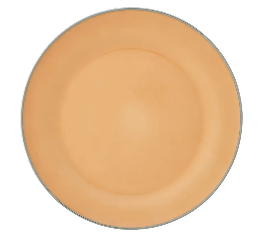 obrazek 1 Niezwykły talerz serwisowy 32 cm Apricot Platinum