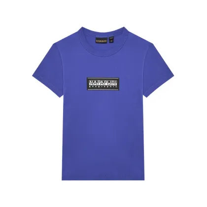 Zdjęcie Napapijri T-Shirt S-Chamois NP0A4HYL M Niebieski Regular Fit