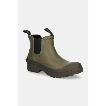 Zdjęcie Barbour kalosze Storm męskie kolor zielony MRF0033OL92