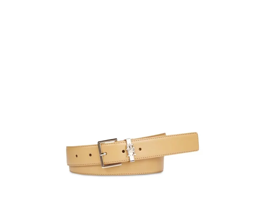 obrazek 1 Tommy Hilfiger Pasek Damski Th Square 3.0 AW0AW16188 Beżowy