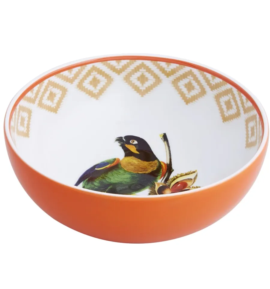 obrazek 1 Porcelanowa miska na płatki Olhar o Brasil z przedstawieniem ptaka - Vista Alegre