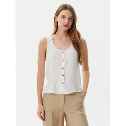 Zdjęcie Vero Moda Top Bumpy 10325830 Biały Standard Fit
