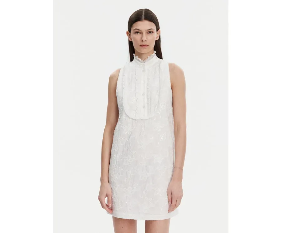 obrazek 1 Liu Jo Sukienka letnia WA5404 T4281 Biały Regular Fit