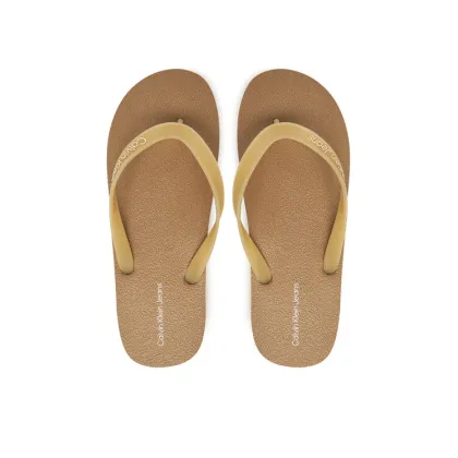 Zdjęcie Calvin Klein Jeans Japonki Thong+ Tpu YM0YM01265 Beżowy