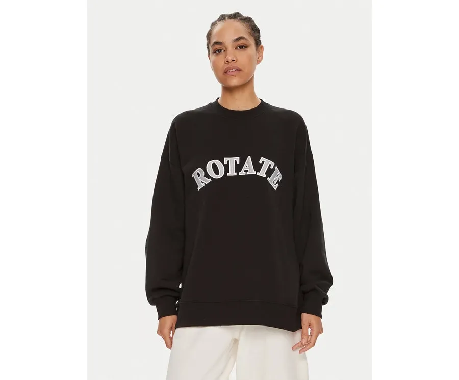 obrazek 1 ROTATE Bluza Sui 112454100 Czarny Boxy Fit