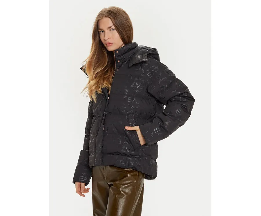 obrazek 1 EA7 Emporio Armani Kurtka zimowa 6DTB12 TNGGZ 1200 Czarny Regular Fit