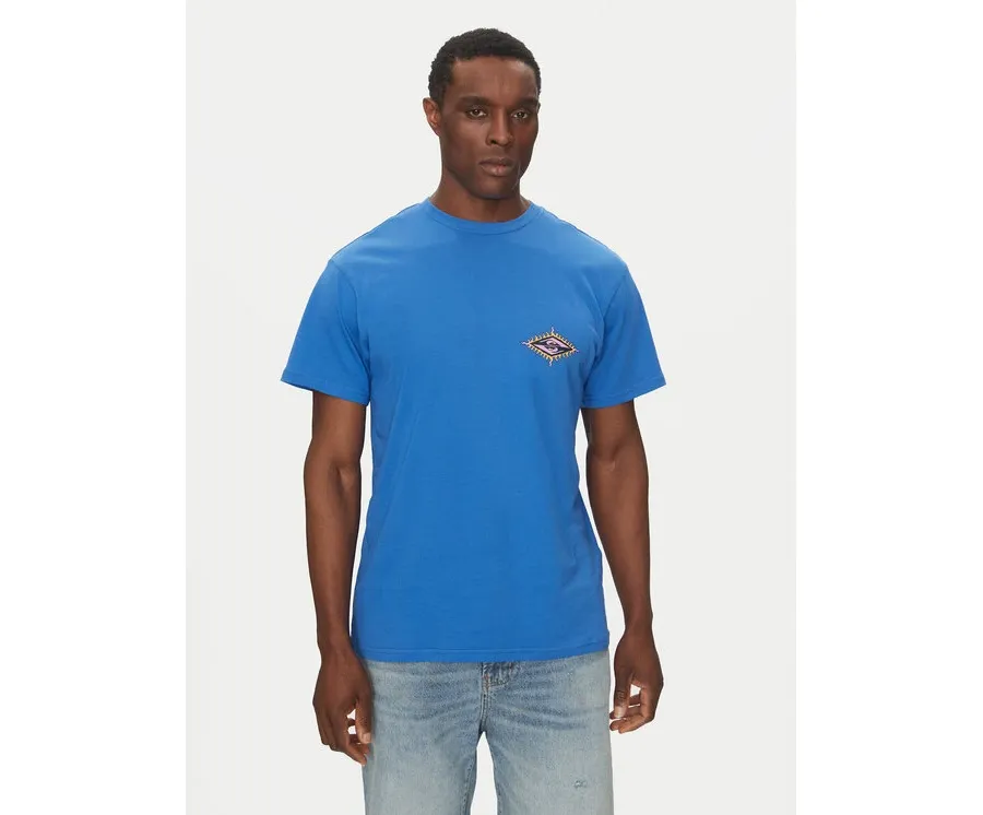 obrazek 1 Quiksilver T-Shirt EQYZT08046 Niebieski Regular Fit
