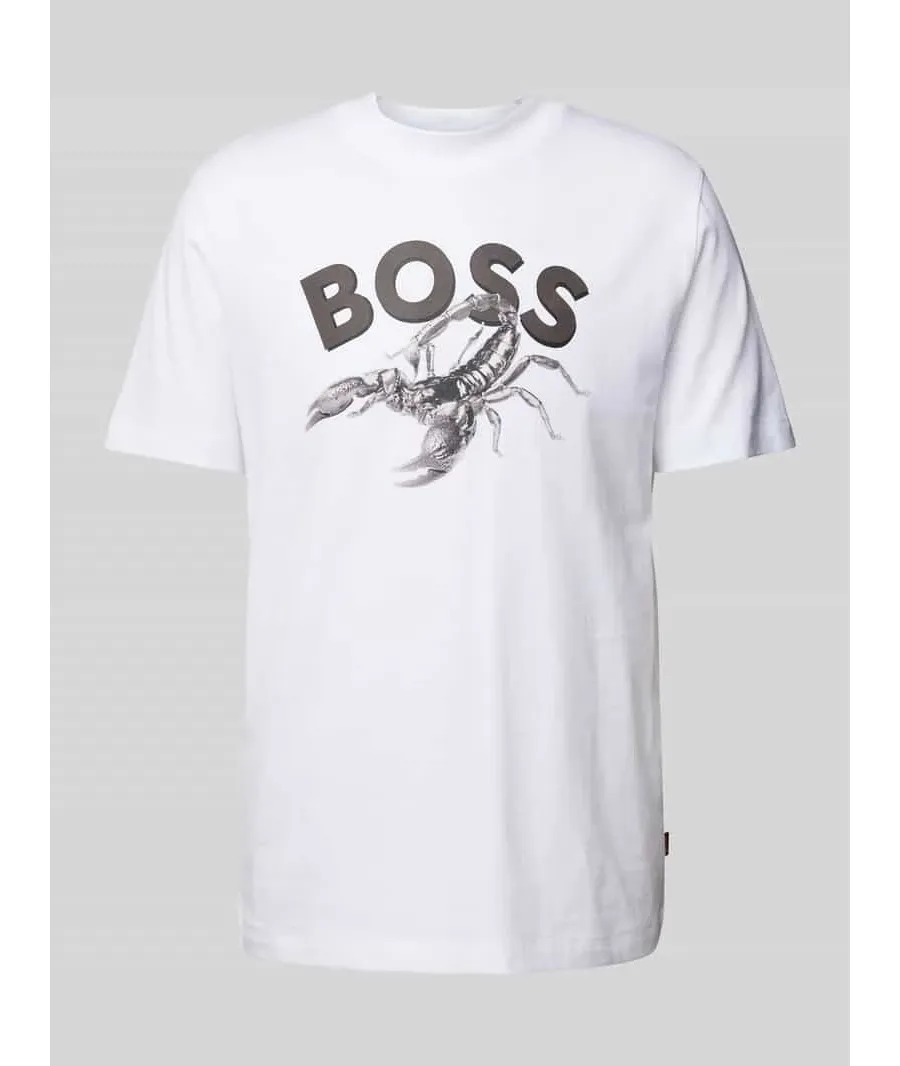 obrazek 1 T-shirt z nadrukiem z logo i motywem model ‘Bossfish’
