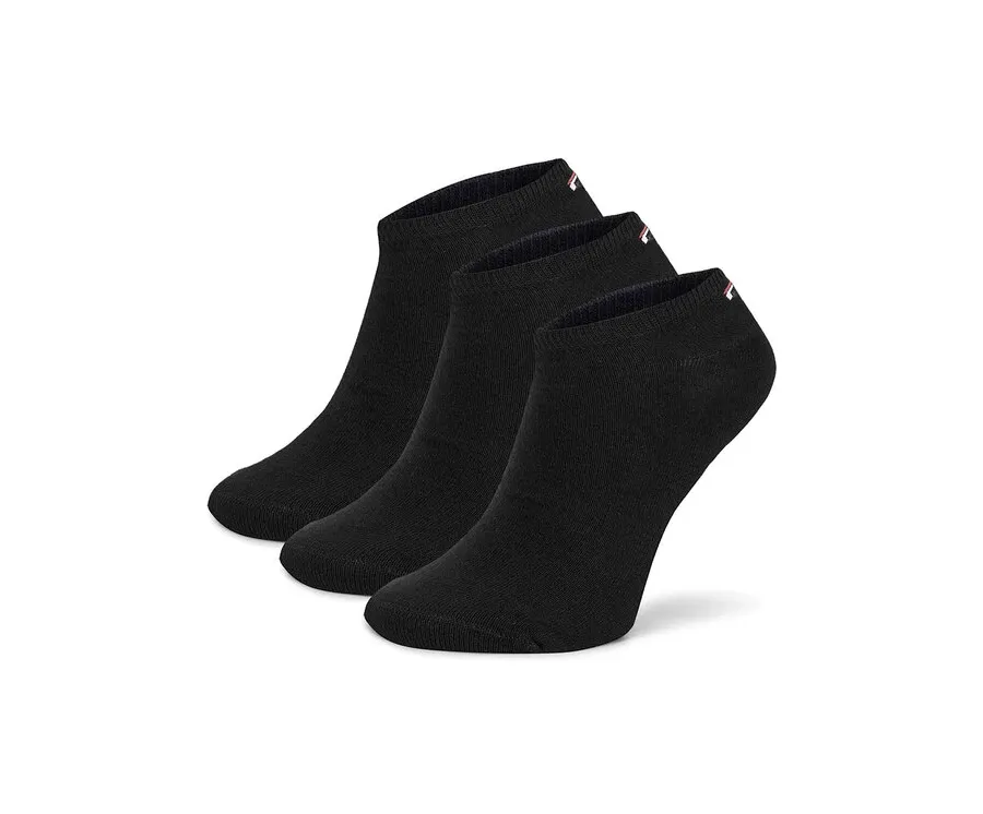 obrazek 1 Fila Skarpety Niskie Męskie F9100-AW24 (3-pack) Czarny