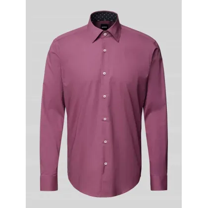 Zdjęcie Koszula biznesowa o kroju regular fit z listwą guzikową