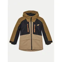 Zdjęcie 4F Kurtka snowboardowa 4FJWAW24TTJAM539 Brązowy Regular Fit