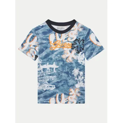 Zdjęcie Guess T-Shirt L5GI21 K8HM4 Niebieski Regular Fit