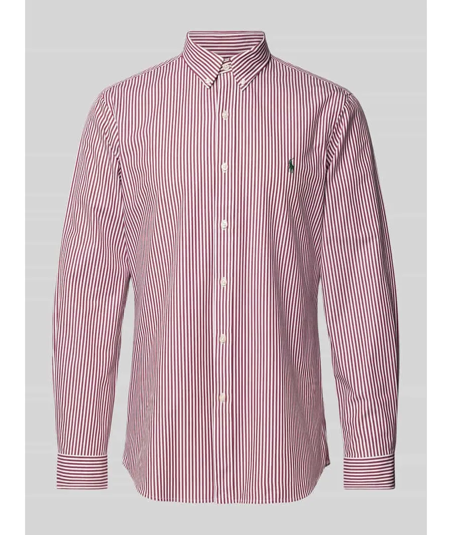 obrazek 1 Koszula casualowa o kroju regular fit z wyhaftowanym logo