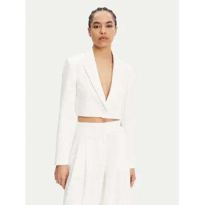 Zdjęcie Patrizia Pepe Marynarka 2S1531 A411 Biały Regular Fit