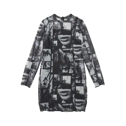 Zdjęcie Guess Sukienka codzienna J5YK08 K0180 Szary Regular Fit