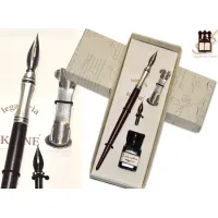 Picture A set of calligraphy accessories with ink