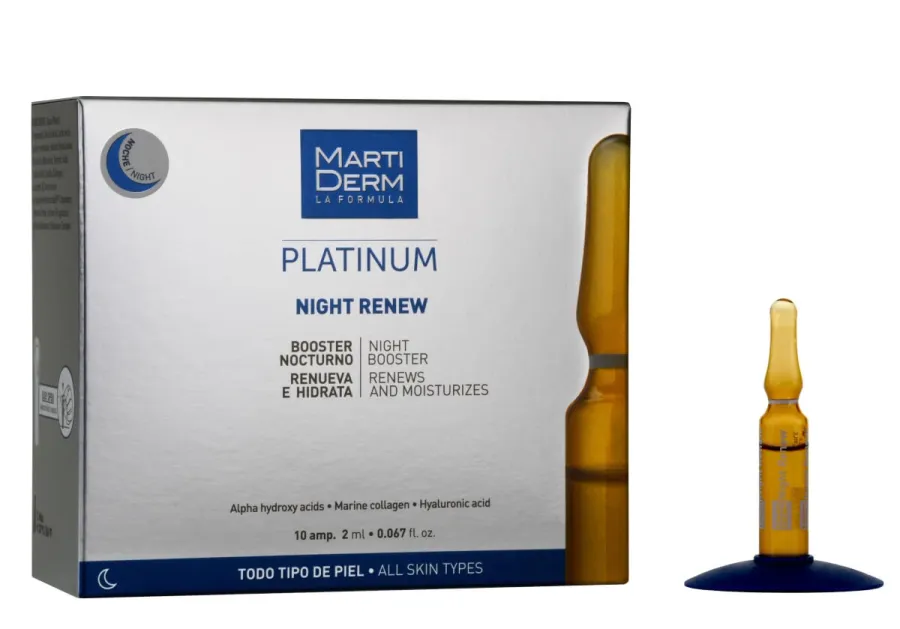 obrazek 1 Martiderm Night Renew Serum do twarzy w ampułkach 20 ml