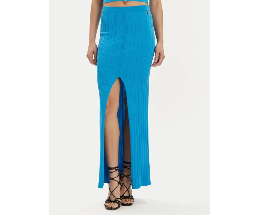 obrazek 1 Patrizia Pepe Spódnica maxi 2G0969/K182-CA04 Niebieski Slim Fit