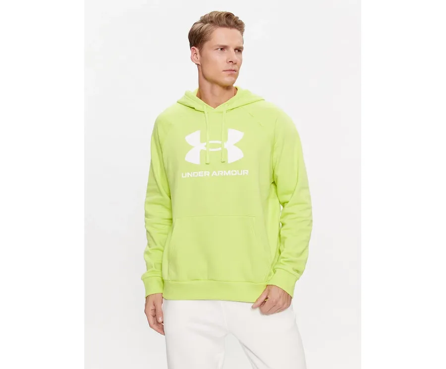 obrazek 1 Under Armour Bluza Ua Rival Fleece Logo Hd 1379758 Żółty Loose Fit