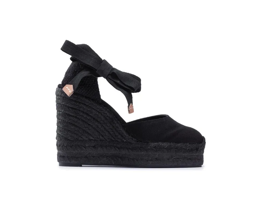 obrazek 1 Castañer Espadryle Carina C/8ED/001 020966-100 Czarny