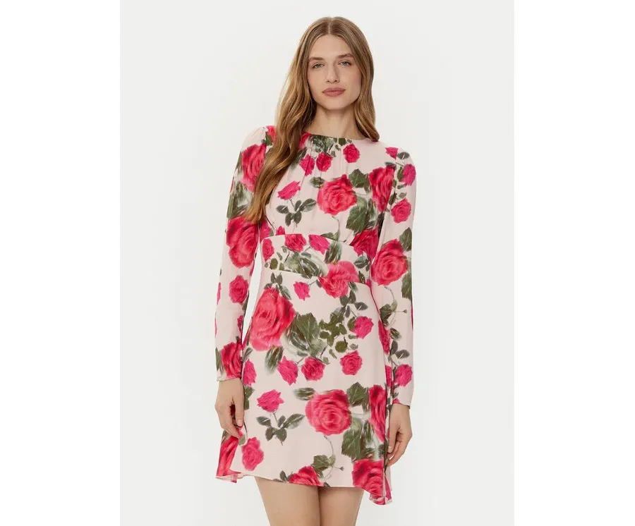 obrazek 1 Guess Sukienka codzienna W5RK39 WGLC2 Różowy Regular Fit