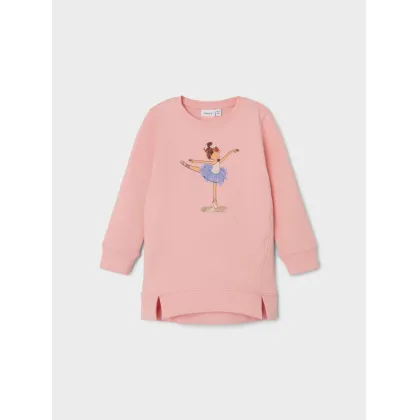 Zdjęcie NAME IT Bluza Tinna 13226404 Różowy Regular Fit