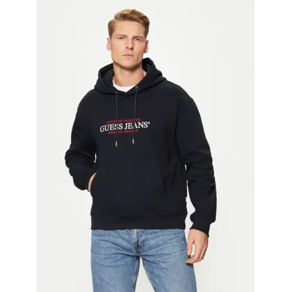 Zdjęcie Guess Jeans Bluza M4YQ23 K9V31 Granatowy Regular Fit