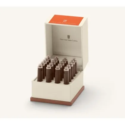 Picture Exclusive set of pen cartridges - Graf von Faber-Castell Burned Orange