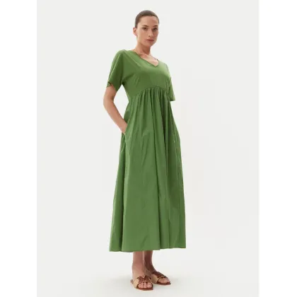 Zdjęcie Weekend Max Mara Sukienka codzienna Brozno 2515621082 Zielony Relaxed Fit