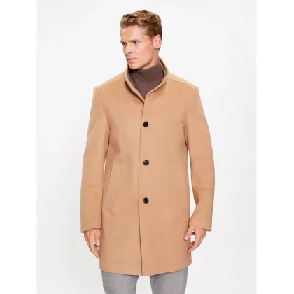 Zdjęcie JOOP! Płaszcz wełniany 30037689 Brązowy Regular Fit