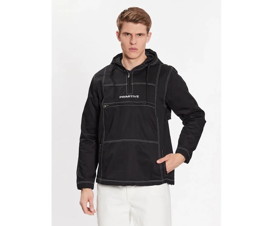 obrazek 1 Primitive Kurtka anorak Concord PA123106 Czarny Regular Fit