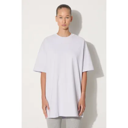 Zdjęcie New Balance t-shirt bawełniany kolor niebieski WT23556LIA-LIA
