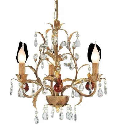 Zdjęcie Designerski żyrandol do pięknego apartamentu - Euro Lamp Art