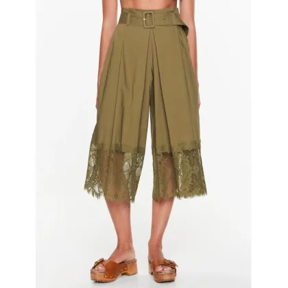 Zdjęcie TWINSET Szorty materiałowe 231TT2085 Zielony Regular Fit