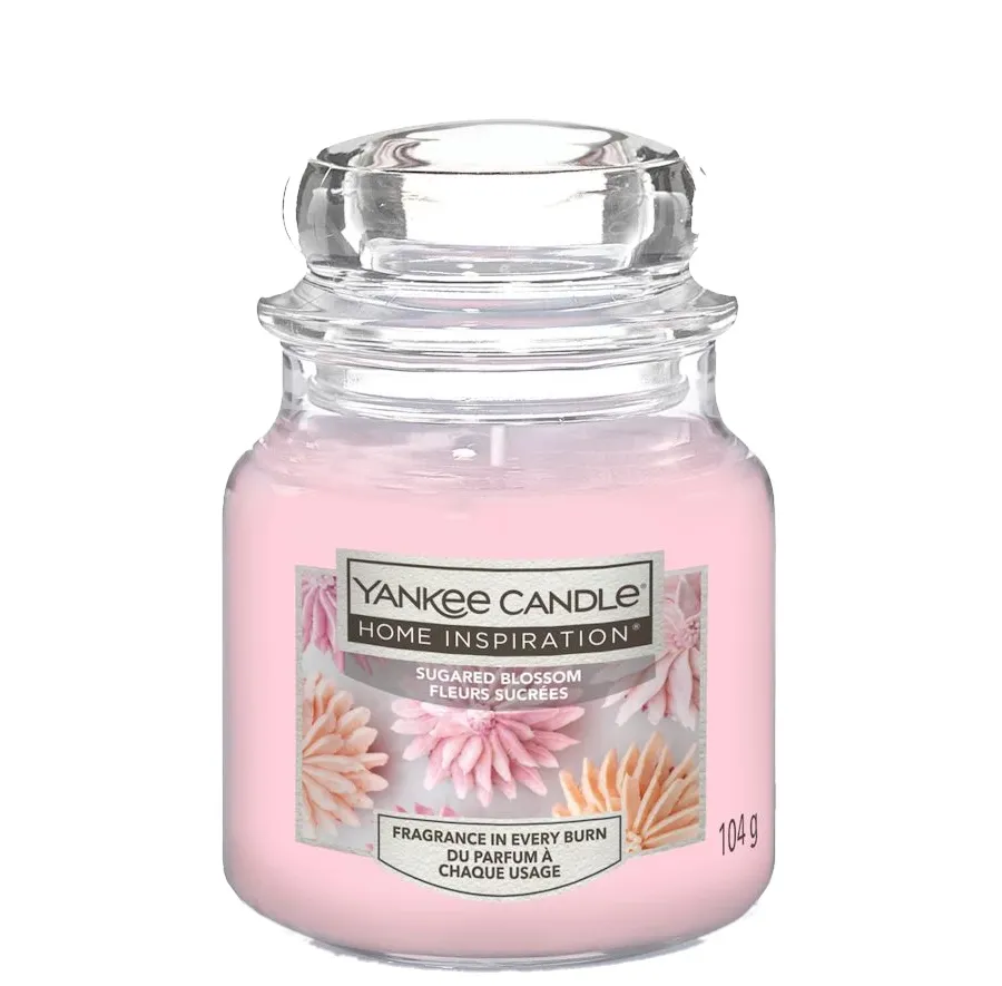 obrazek 1 Yankee Candle Home Inspiration Świeca Sugared Blossom Mała 104 g