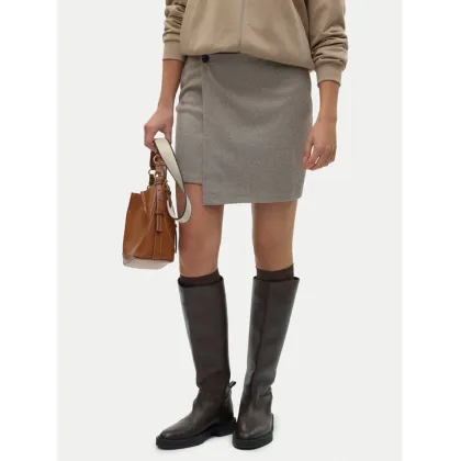Zdjęcie Vero Moda Spódnica mini Kawi 10319663 Beżowy Regular Fit